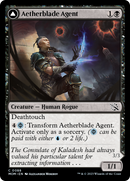 {C} Aetherblade Agent // Gitaxian Mindstinger [March of the Machine][MOM 088]