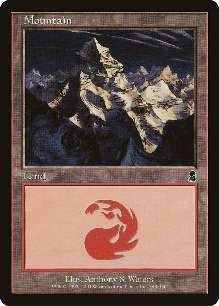 {B}[ODY 343] Mountain (343) [Odyssey]