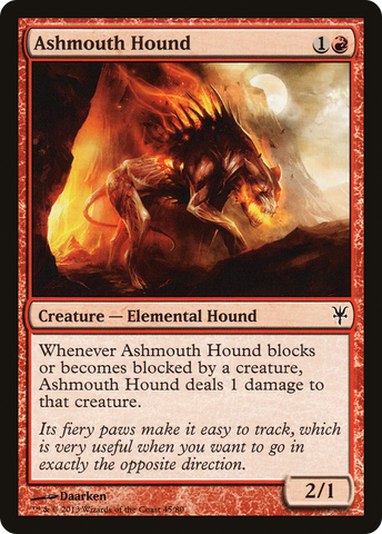 {C} Ashmouth Hound [Duel Decks: Sorin vs. Tibalt][DDK 045]