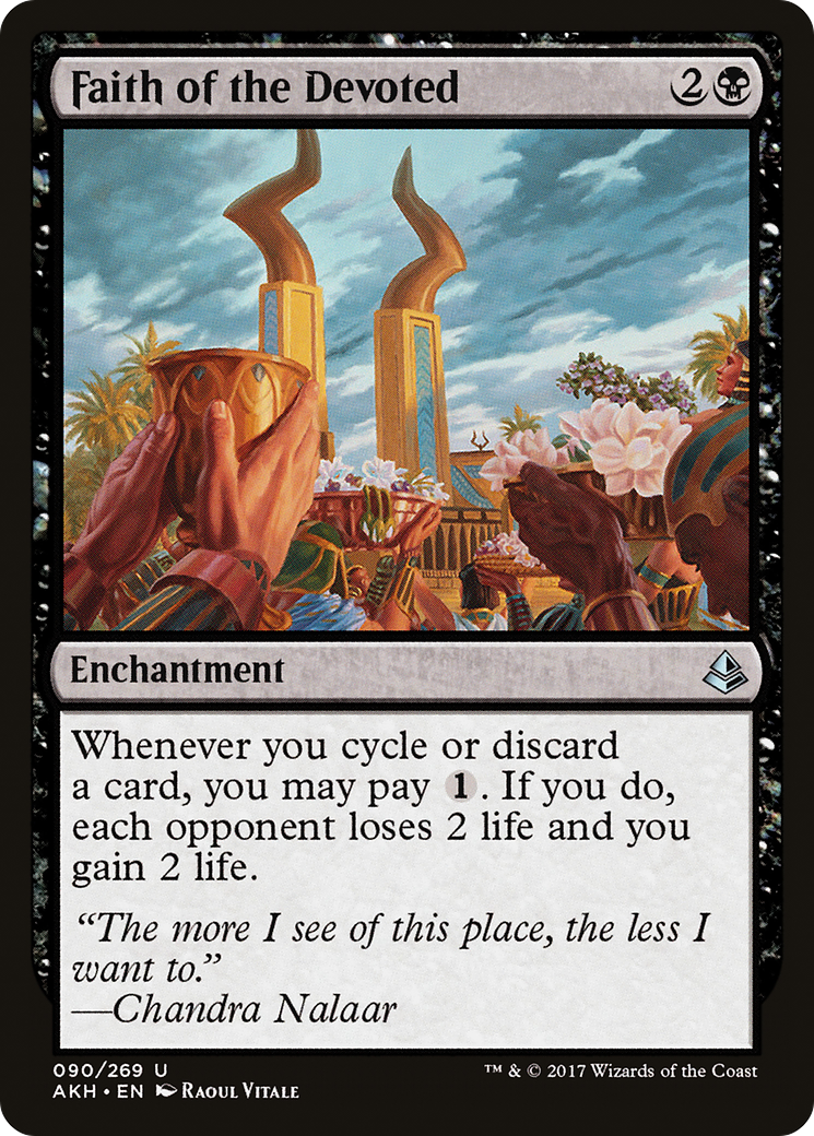 {C} Faith of the Devoted [Amonkhet][AKH 090]