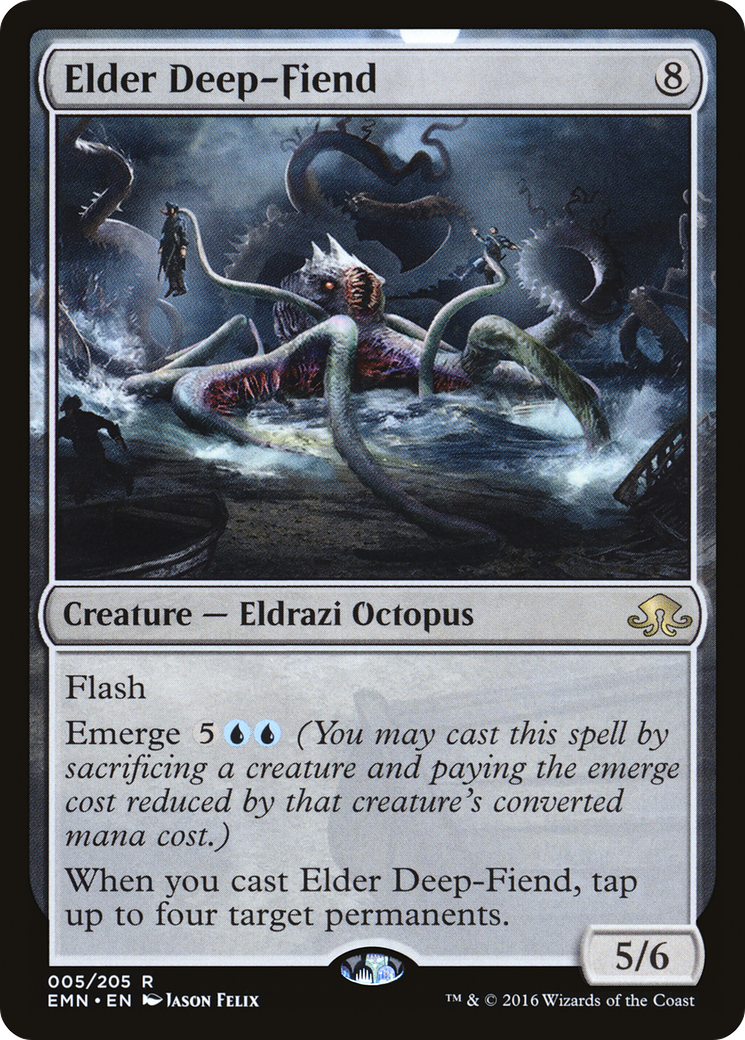 {R} Elder Deep-Fiend [Eldritch Moon][EMN 005] - Misty Mountain Games