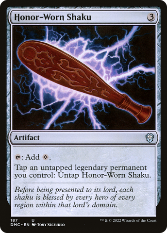 {C} Honor-Worn Shaku [Dominaria United Commander][DMC 187]