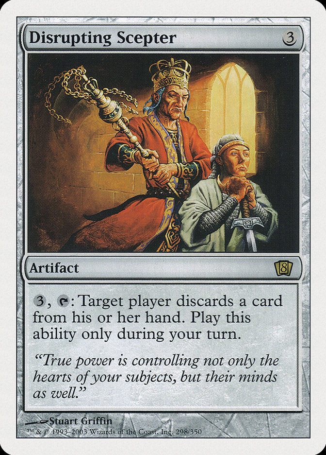 {R} Disrupting Scepter [Eighth Edition][8ED 298]