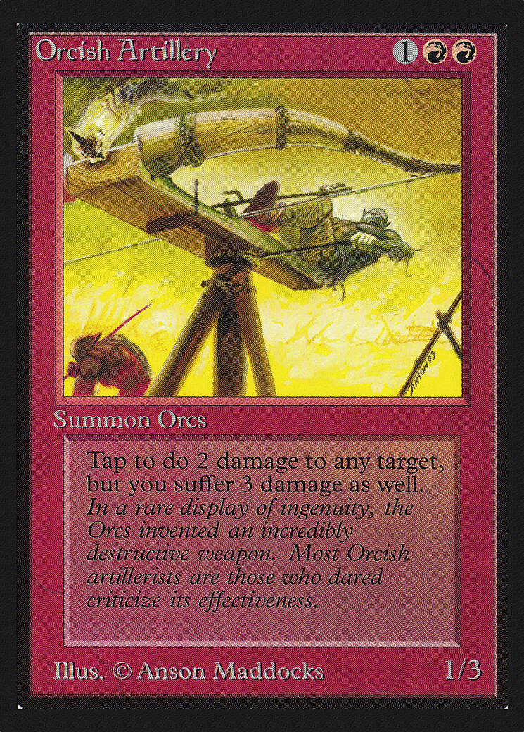 {C} Orcish Artillery [CollectorsÃ¢Â€Â™ Edition][GB CED 166]