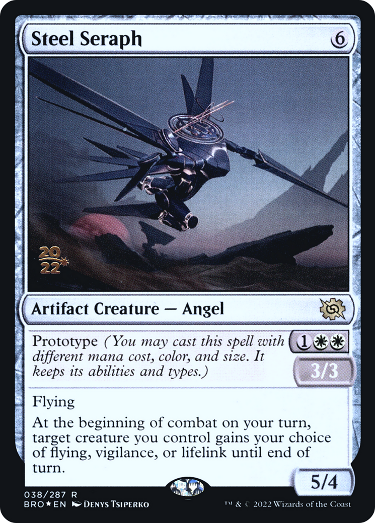 {R} Steel Seraph [The Brothers' War: Prerelease Promos][PR BRO 038]