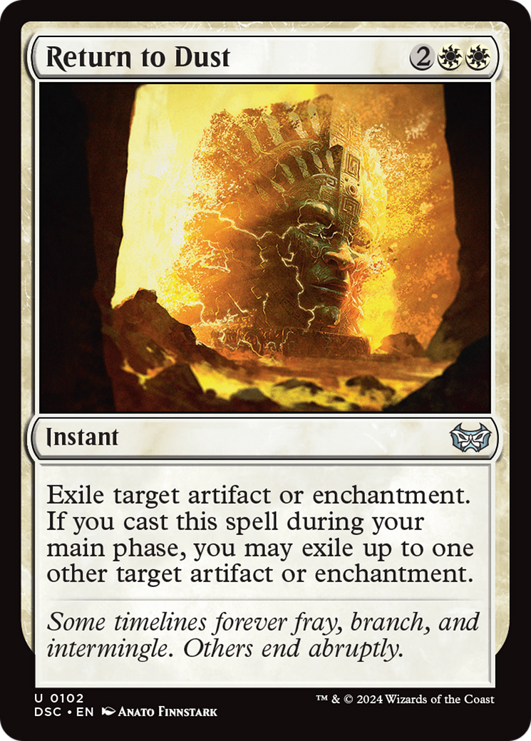 {C} Return to Dust [Duskmourn: House of Horror Commander][DSC 102]