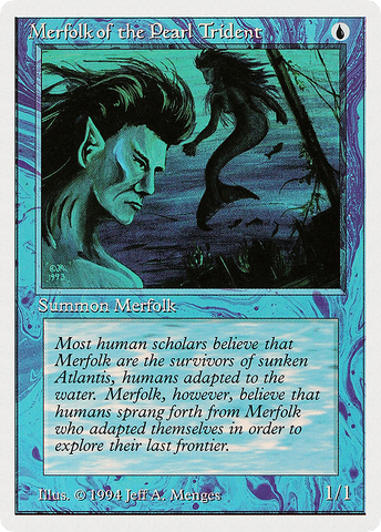 {C} Merfolk of the Pearl Trident [Summer Magic / Edgar][SUM 068]
