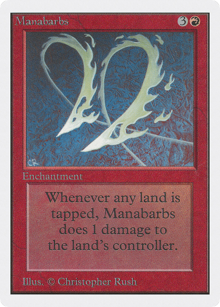 {R} Manabarbs [Unlimited Edition][2ED 164] - Misty Mountain Games