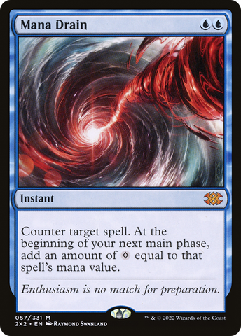 {R} Mana Drain [Double Masters 2022][2X2 057]