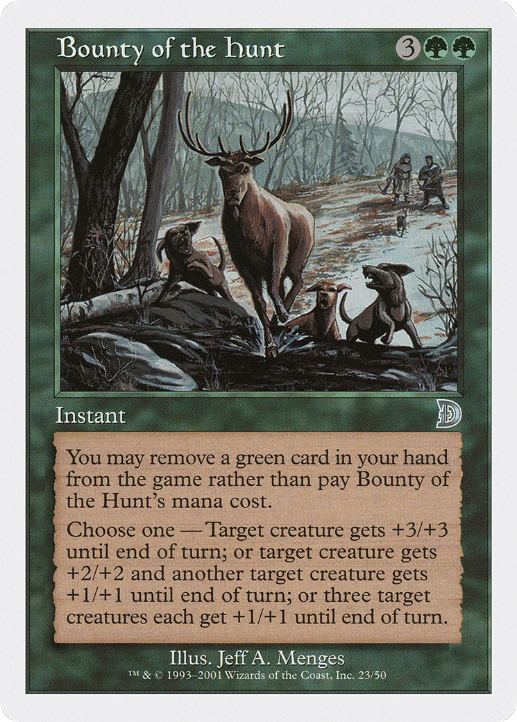 {C} Bounty of the Hunt [Deckmasters][DKM 023]