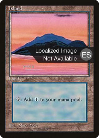 {B}[FBB 4ED 369] Island (C) [Fourth Edition (Foreign Black Border)]