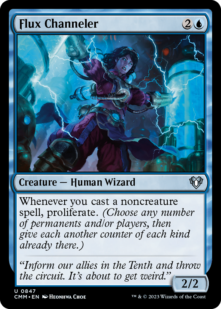 {C} Flux Channeler [Commander Masters][CMM 847]