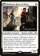 {R} Kytheon, Hero of Akros // Gideon, Battle-Forged [Magic Origins Prerelease Promos][PR ORI 023]