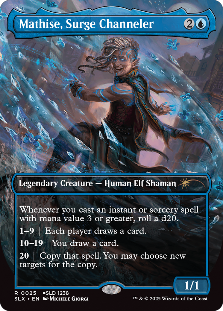 Mathise, Surge Channeler [SLX 025]  (Borderless)