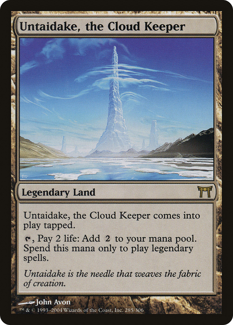 {R} Untaidake, the Cloud Keeper [Champions of Kamigawa][CHK 285] - Misty Mountain Games