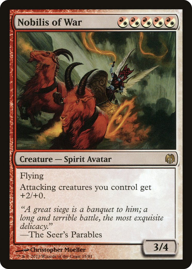 {R} Nobilis of War [Duel Decks: Heroes vs. Monsters][DDL 015]