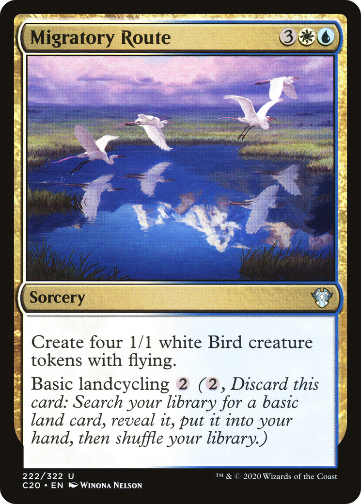 {C} Migratory Route [Commander 2020][C20 222]