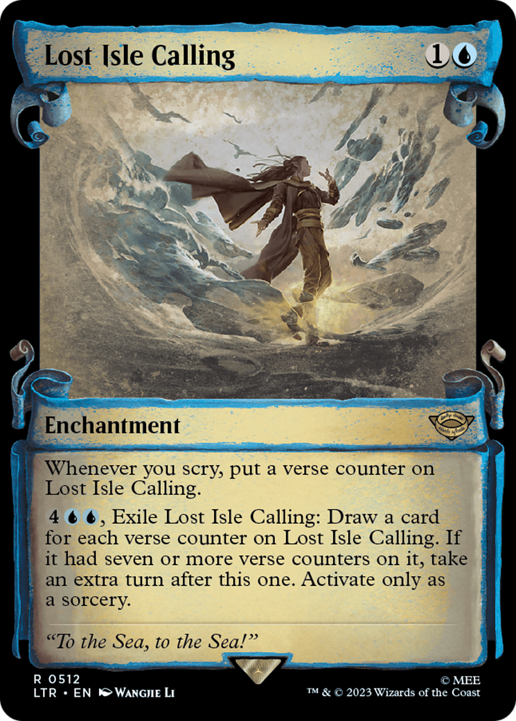 {R} Lost Isle Calling [The Lord of the Rings: Tales of Middle-Earth Showcase Scrolls][LTR 512]