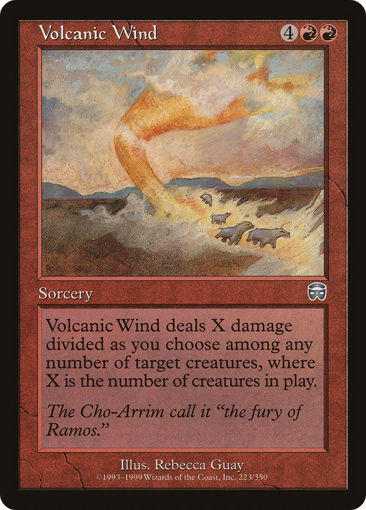 {C} Volcanic Wind [Mercadian Masques][MMQ 223] - Misty Mountain Games
