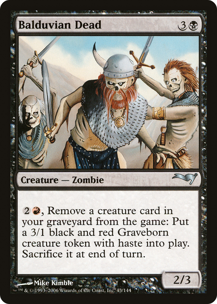 {C} Balduvian Dead [Coldsnap Theme Decks][CST 043]