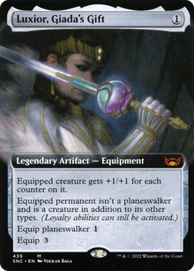 {R} Luxior, Giada's Gift (Extended Art) [Streets of New Capenna][SNC 439]