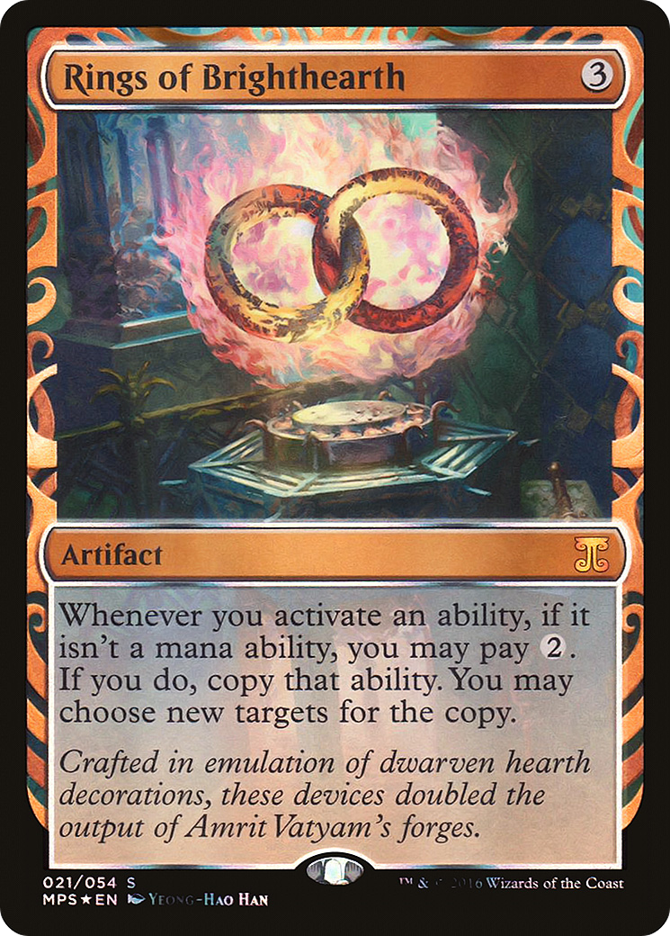 {R} Rings of Brighthearth [Kaladesh Inventions][MPS 021] - Misty Mountain Games