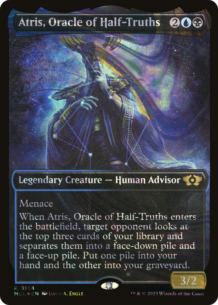 {R} Atris, Oracle of Half-Truths (Halo Foil) [Multiverse Legends][MUL 164]