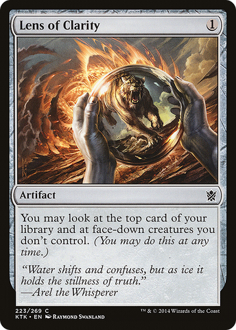 {C} Lens of Clarity [Khans of Tarkir][KTK 223]