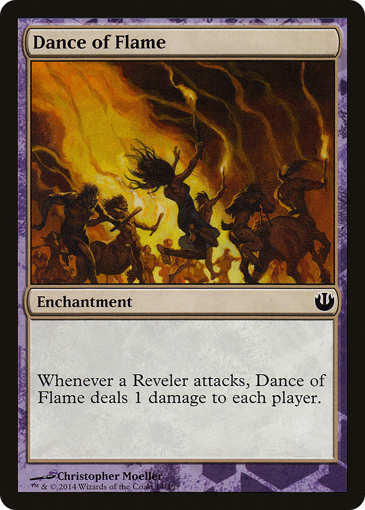 {C} Dance of Flame [Journey into Nyx Defeat a God][PA TDAG 014]