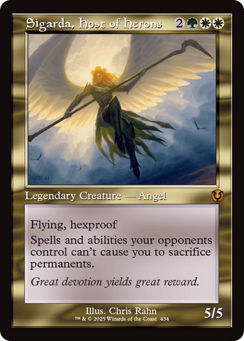 {R} Sigarda, Host of Herons (Retro Frame) [Innistrad Remastered][INR 247]