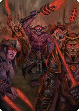 {A} Insurrection Art Card [Commander Masters Art Series][ACMM 067]