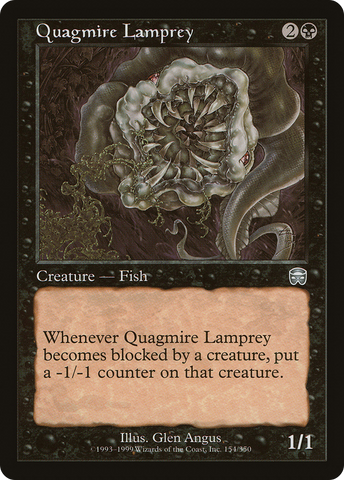 {C} Quagmire Lamprey [Mercadian Masques][MMQ 154]