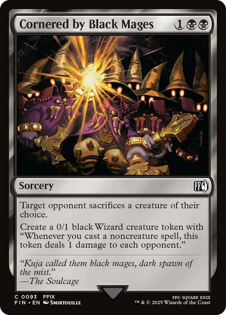 {@@FIN C} Cornered by Black Mages [FINAL FANTASY][FIN 093]