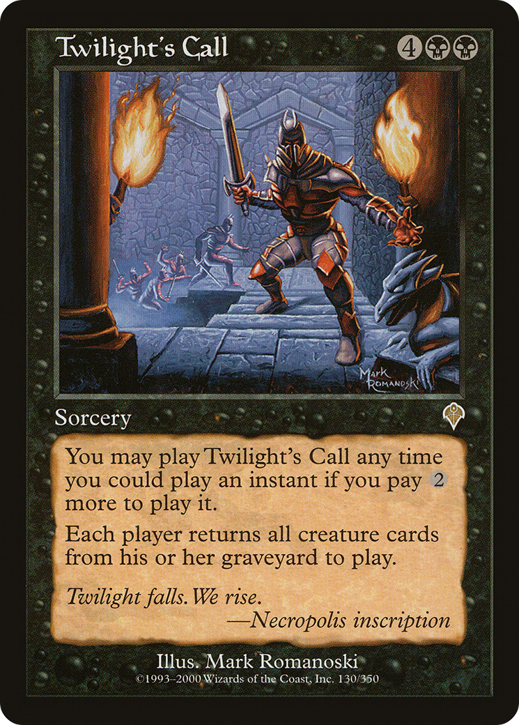 {R} Twilight's Call [Invasion][INV 130] - Misty Mountain Games