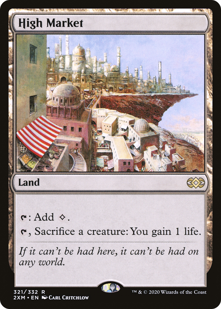 {R} High Market [Double Masters][2XM 321]