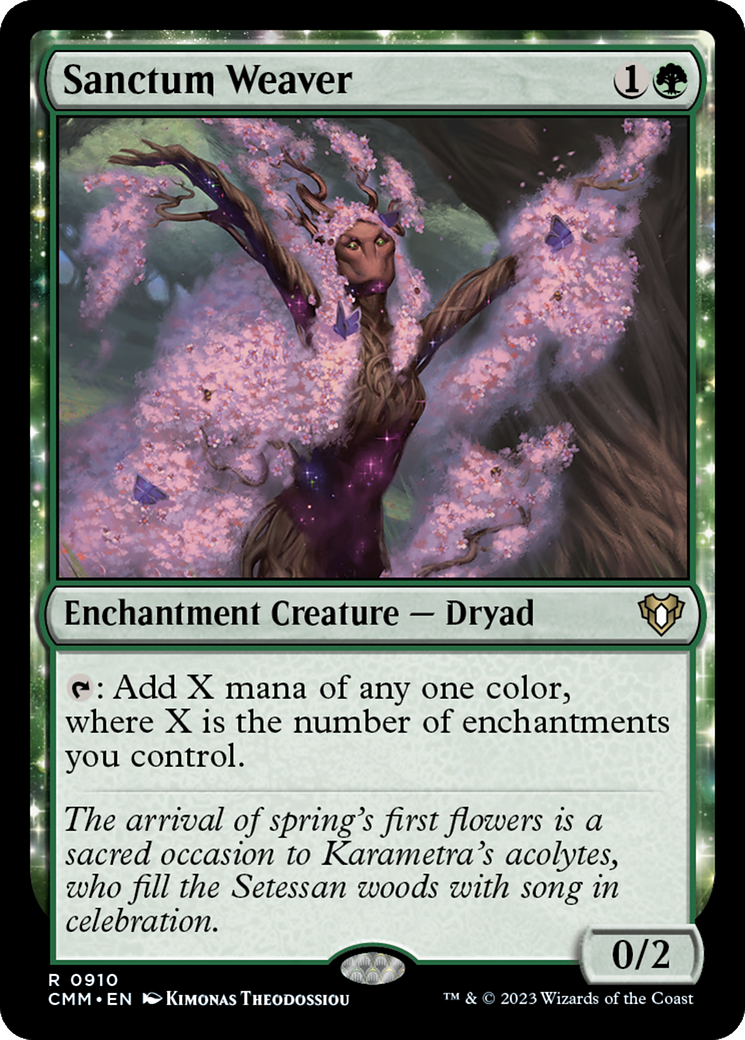{R} Sanctum Weaver [Commander Masters][CMM 910]