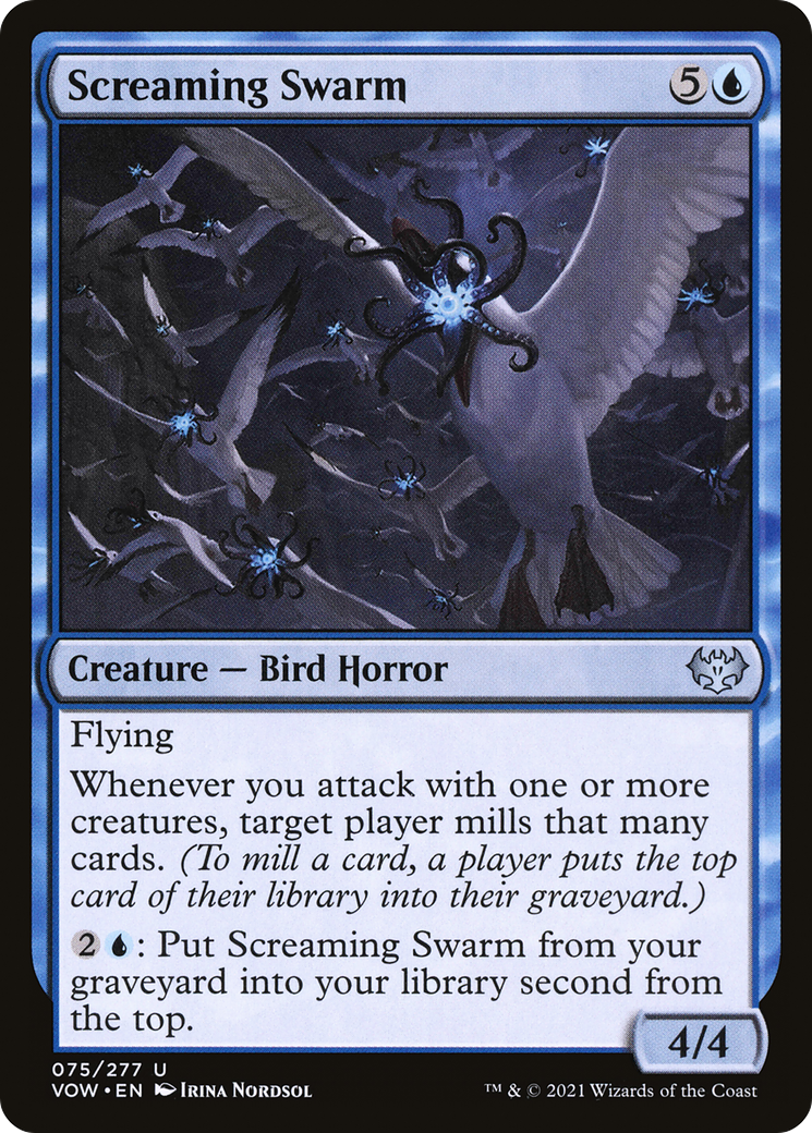 {C} Screaming Swarm [Innistrad: Crimson Vow][VOW 075]