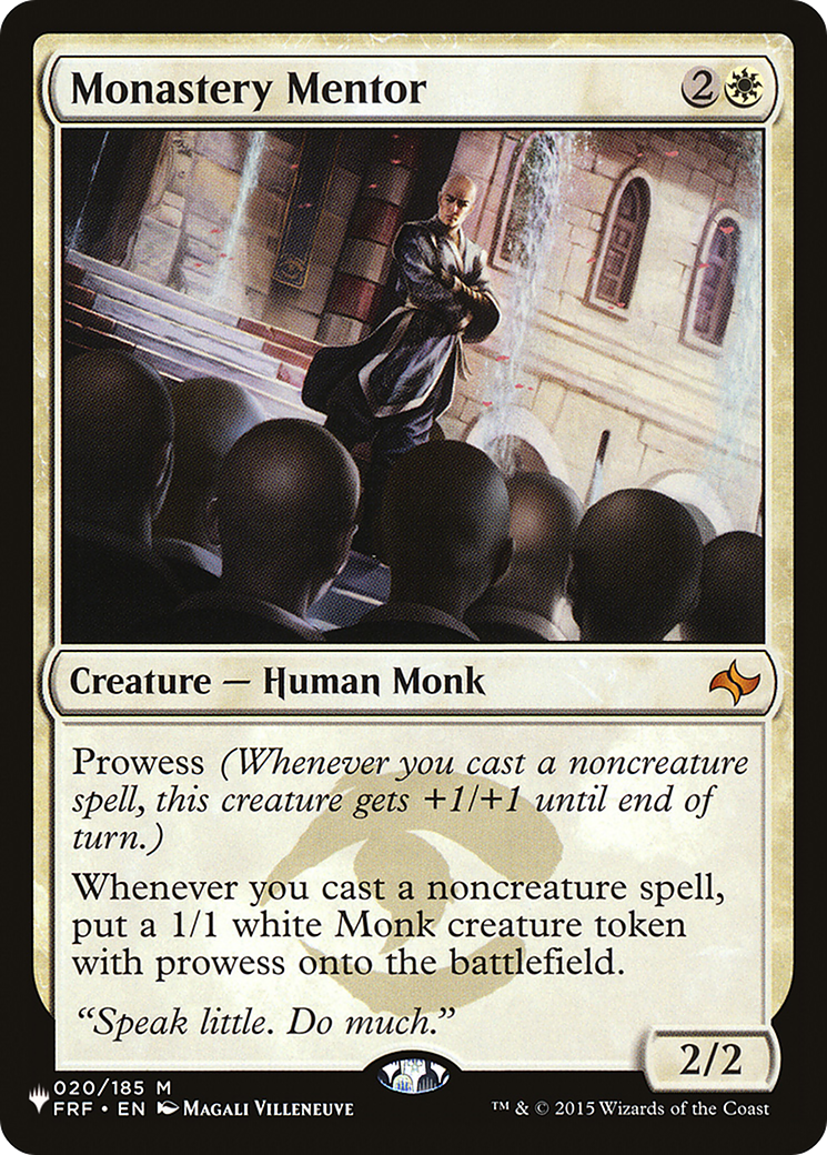 Monastery Mentor [LIST 020/185]
