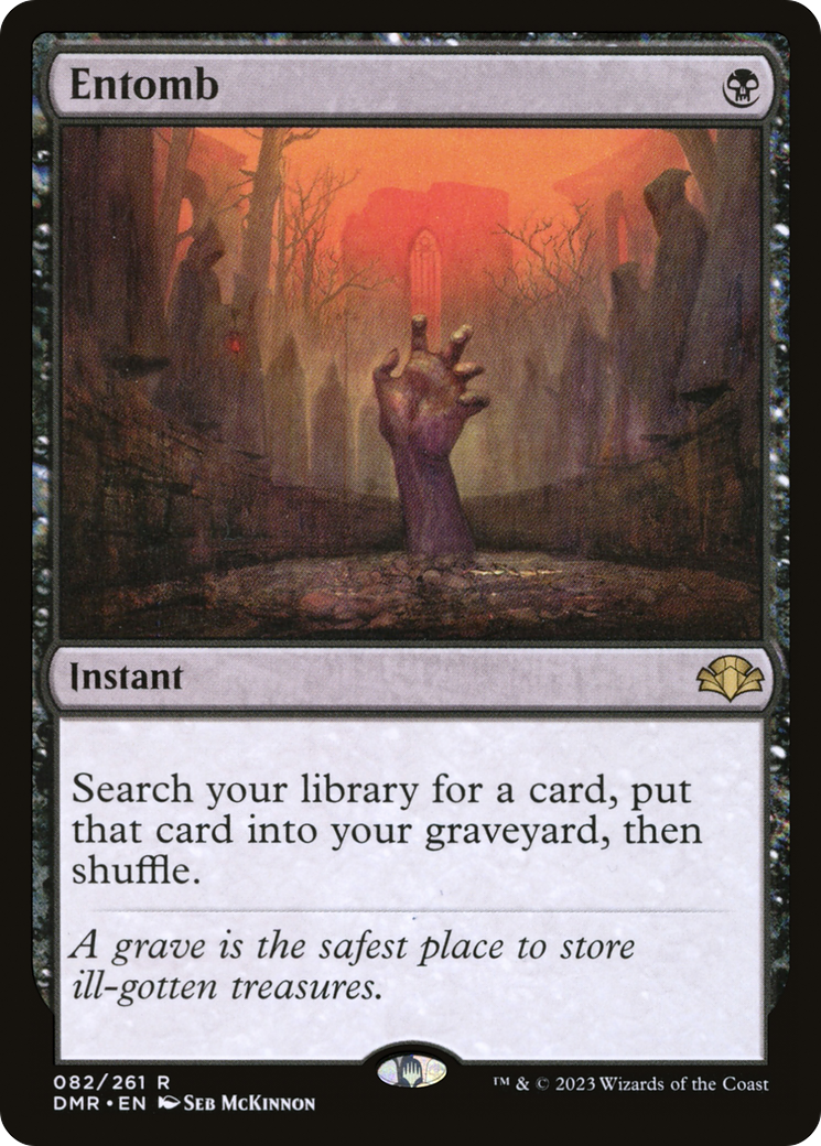 {R} Entomb [Dominaria Remastered][DMR 082]