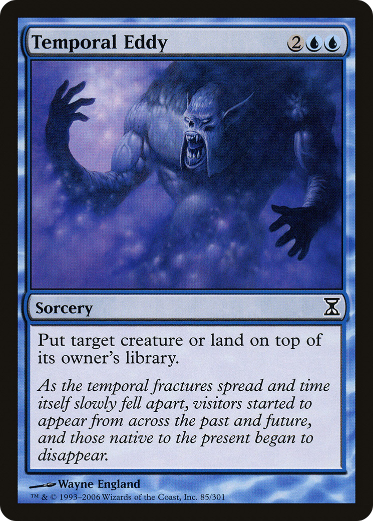 {C} Temporal Eddy [Time Spiral][TSP 085] - Misty Mountain Games