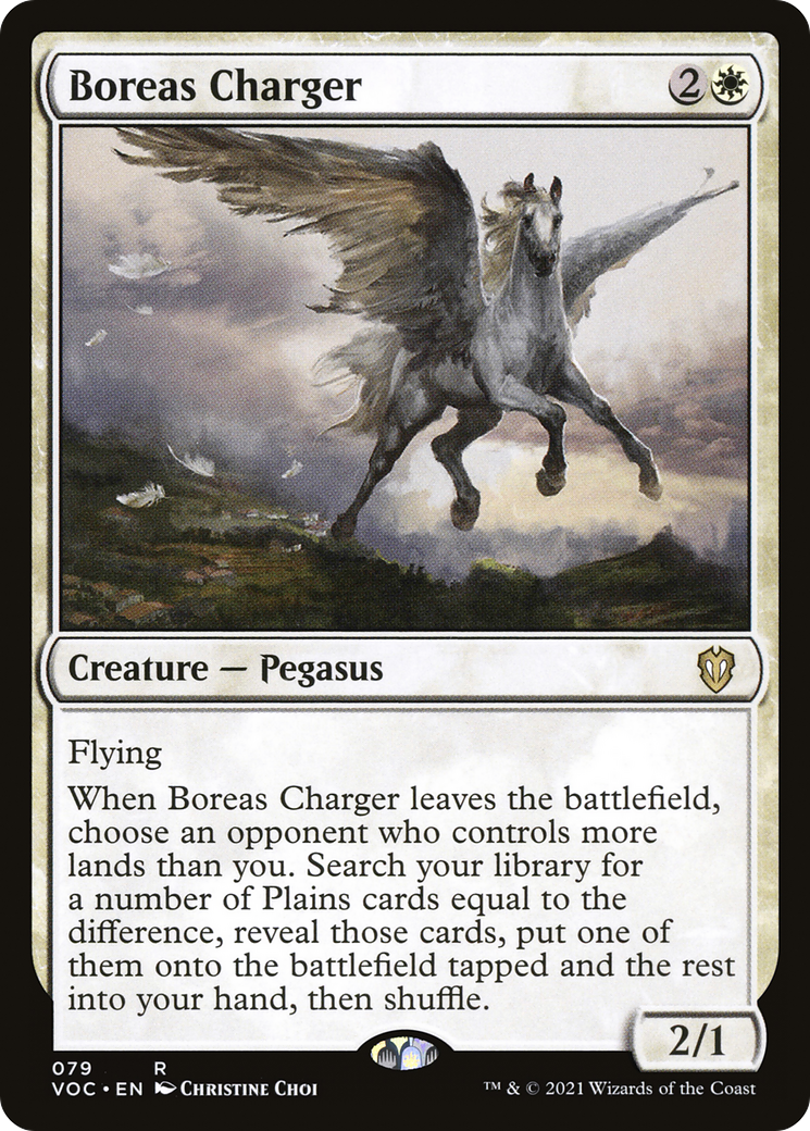 {R} Boreas Charger [Innistrad: Crimson Vow Commander][VOC 079]