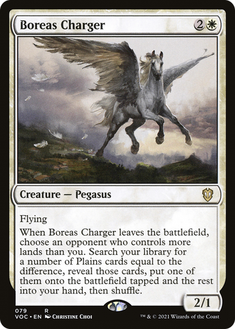 {R} Boreas Charger [Innistrad: Crimson Vow Commander][VOC 079]
