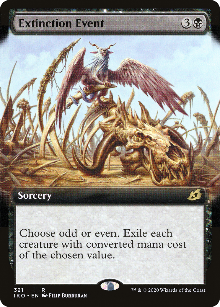 {R} Extinction Event (Extended Art) [Ikoria: Lair of Behemoths][IKO 321]