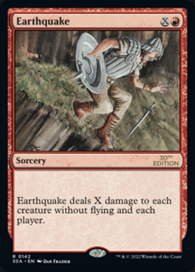 {R} Earthquake [30th Anniversary Edition][30A 142]