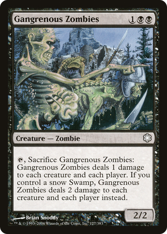 {C} Gangrenous Zombies [Coldsnap Theme Decks][CST 127]