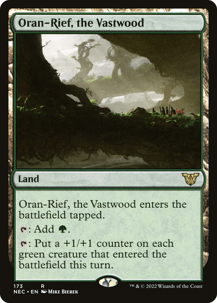 {R} Oran-Rief, the Vastwood [Kamigawa: Neon Dynasty Commander][NEC 173]