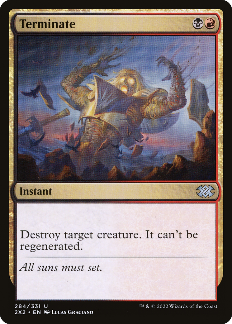 {C} Terminate [Double Masters 2022][2X2 284]
