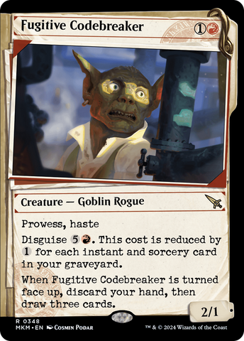 {@R} Fugitive Codebreaker (Showcase) [Murders at Karlov Manor][MKM 348]