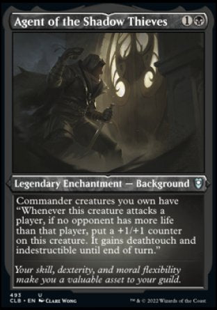 {C} Agent of the Shadow Thieves (Foil Etched) [Commander Legends: Battle for Baldur's Gate][CLB 493]