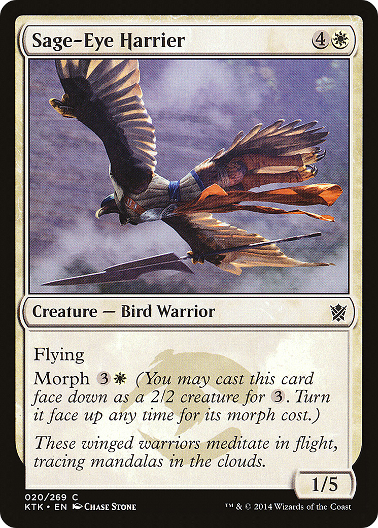{C} Sage-Eye Harrier [Khans of Tarkir][KTK 020] - Misty Mountain Games